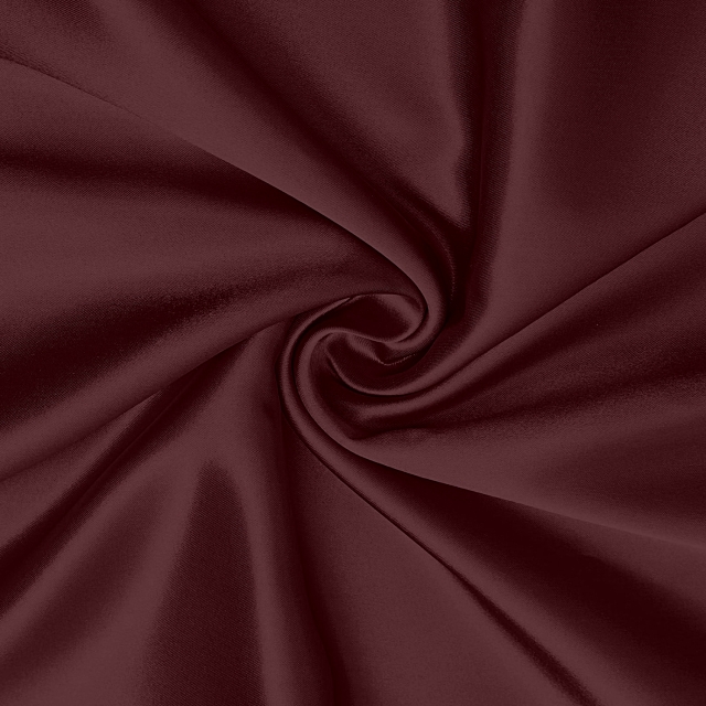 Burgundy Poly Cotton Twill Fabric